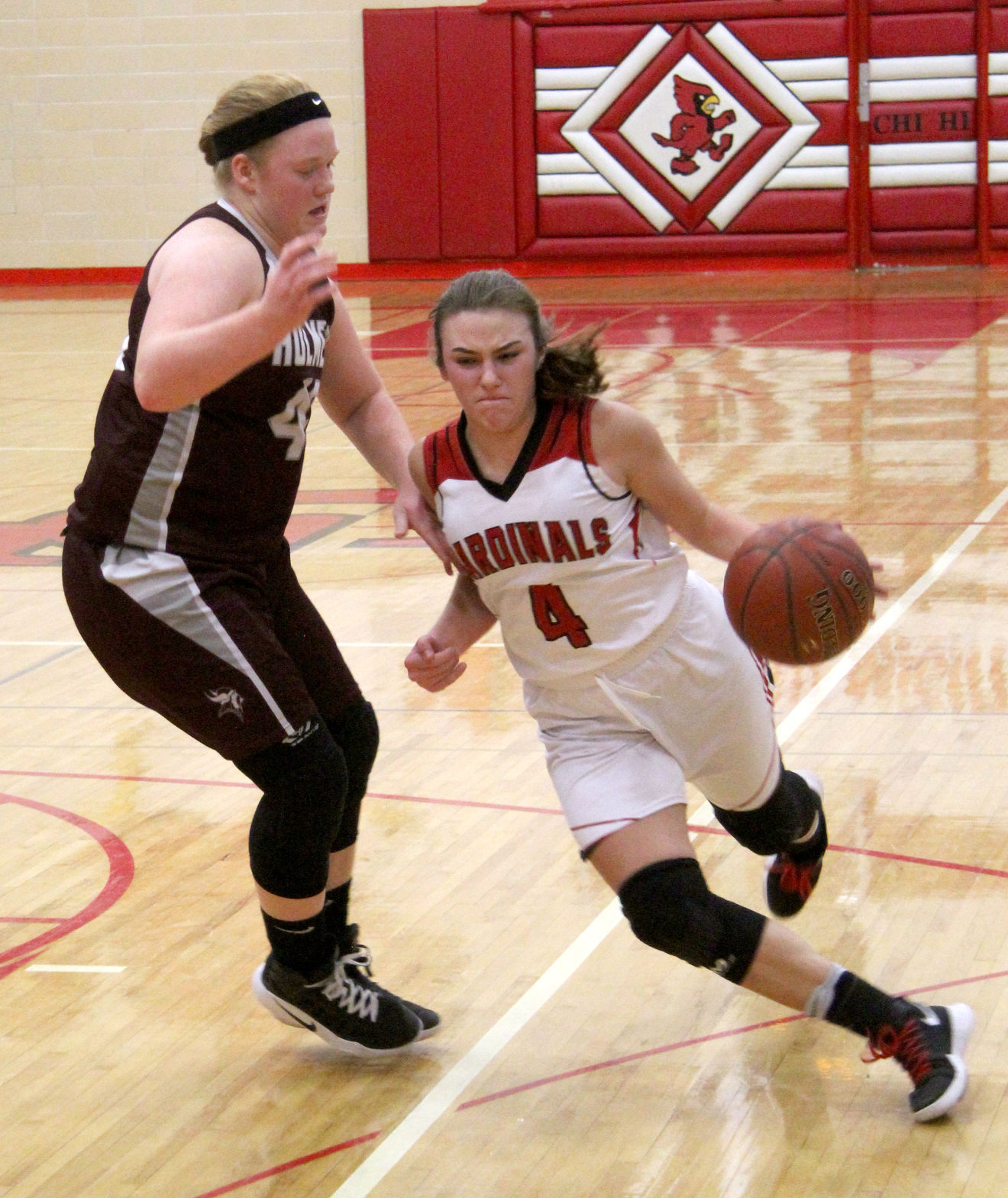 Holmen at Chi-Hi girls basketball 1-2-18
